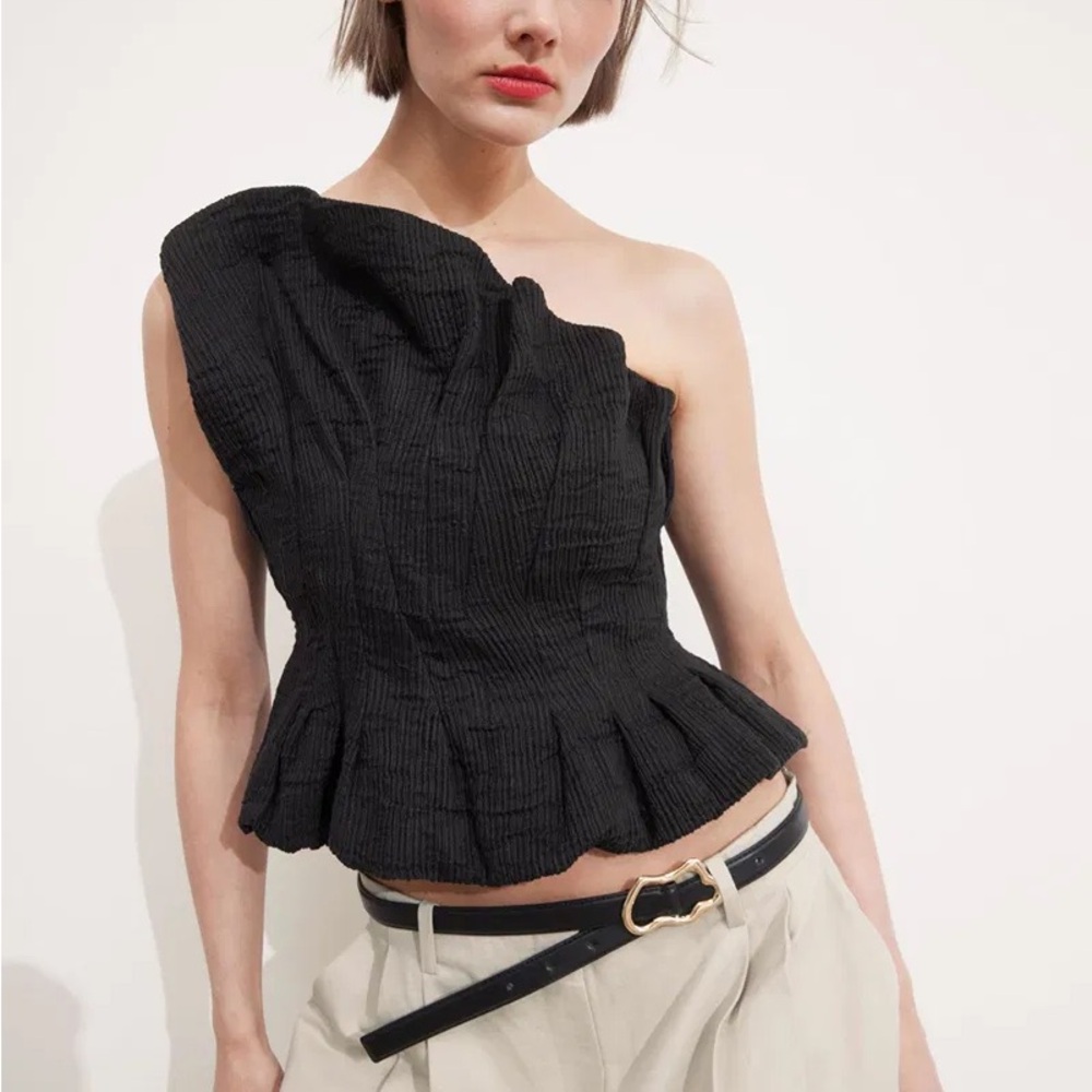 ISO Sculptural Corset Top - Picture 3 of 4